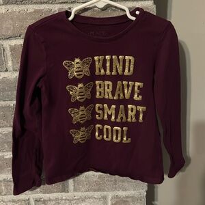 Children’s Place maroon long sleeve S 5/6